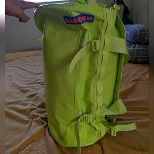 Lime Green Travel Bag
